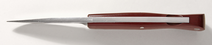 Upper View of Knife