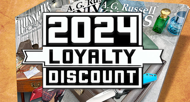 A.G. Russell Thank You 2024
