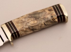 wooden knife handle