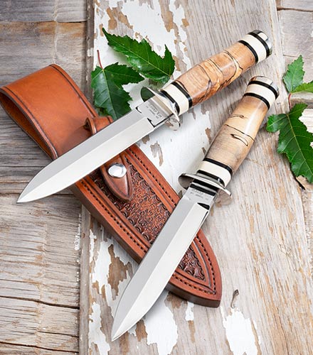 Randy Lee Dagger with spalted maple