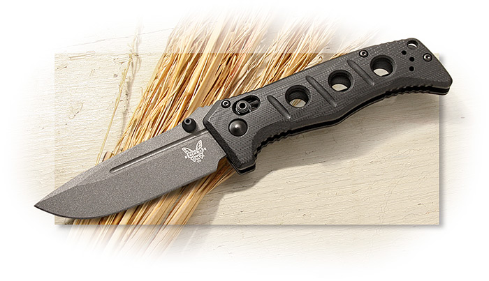 Benchmade Mini Adamas Folder-Black/Gray