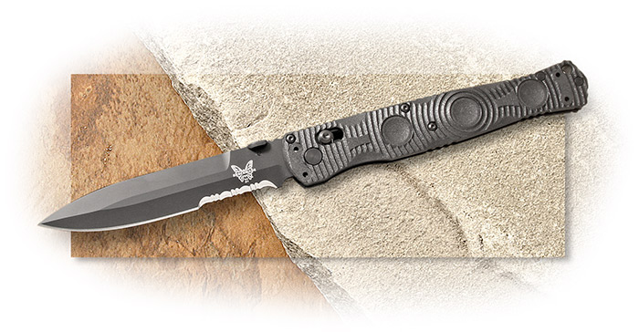 Benchmade SOCP Tactical Folder Combo Edge 