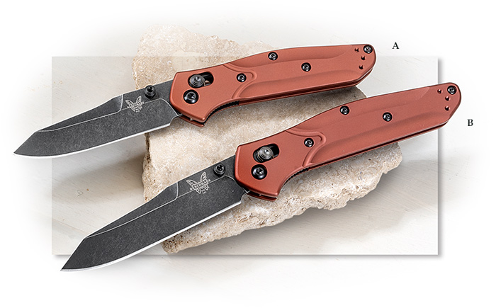 Benchmade Mini-Osborne – Burnt Copper Aluminum