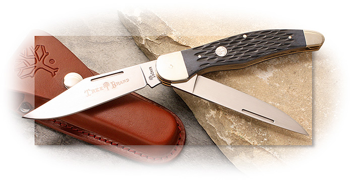 Boker Folding Hunter Black Jigged Bone