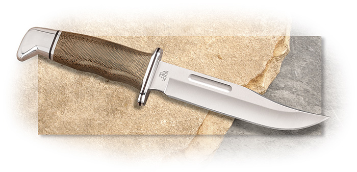 Buck Special Pro Green Canvas Micarta Fixed Blade
