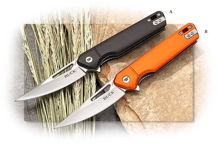 Buck Infusion Aluminum Handle Black