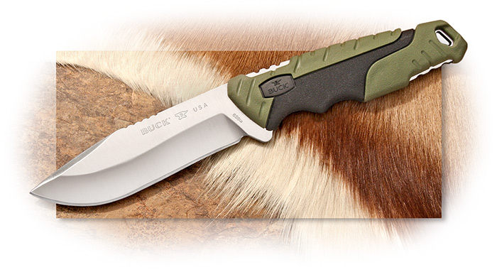 BUCK - LARGE PURSUIT - DROP POINT BLADE - 420HC BLADE STEEL