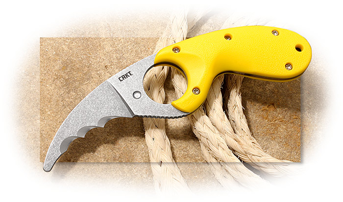 CRKT Bear Claw Yellow