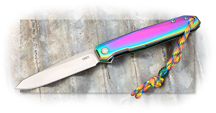 CRKT Facet Flipper Iridescent