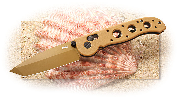 CRKT M16-02XD Crossbar Lock Desert Tan