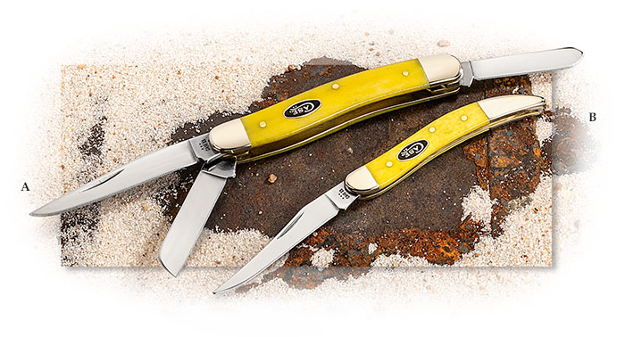 Case Medium Stockman - Yellow Bone