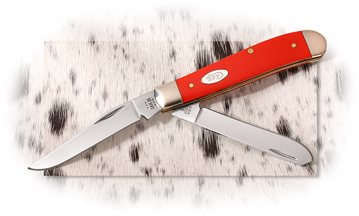 Case & Sons Smooth Red Synthetic Mini Trapper