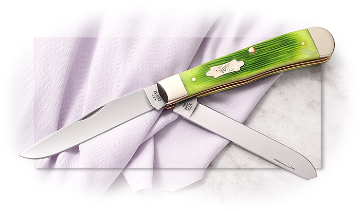 Case & Sons Lime Green Bone Trapper