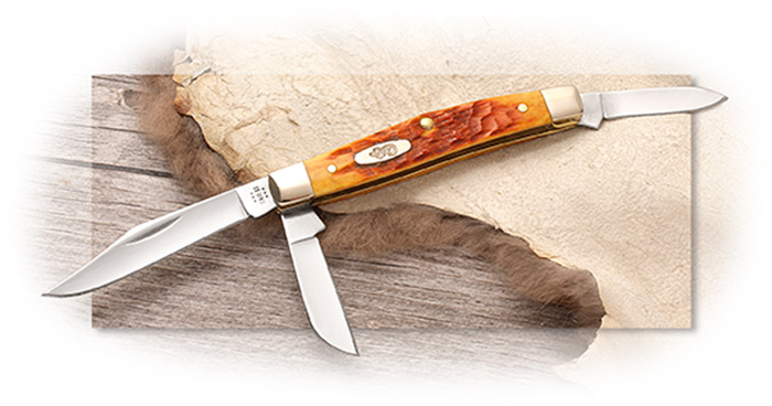 Case Harvest Orange Medium Stockman