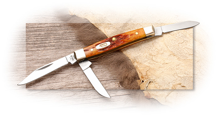 Case Harvest Orange Small Stockman