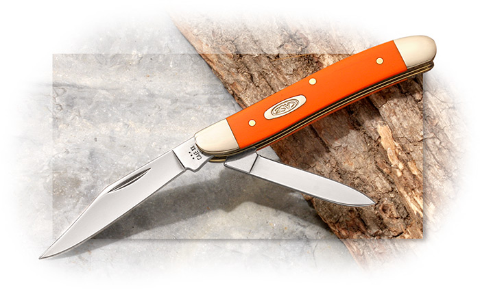 Case Smooth Orange Synthetic Medium Jack Knife