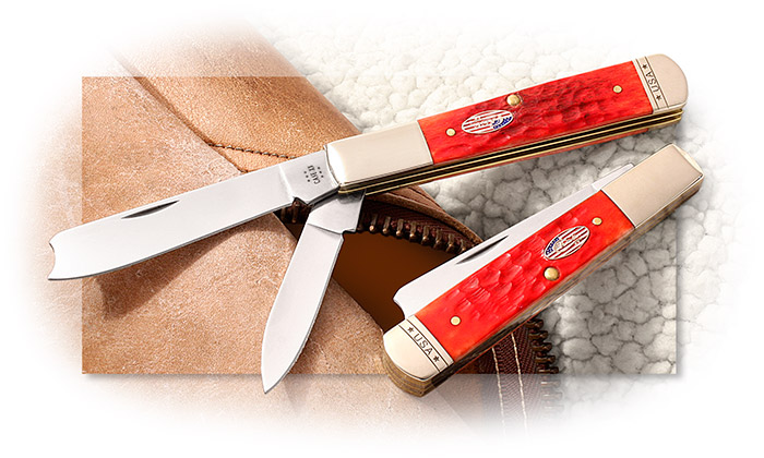 W.R. Case & Sons Red Jigged Bone Razor