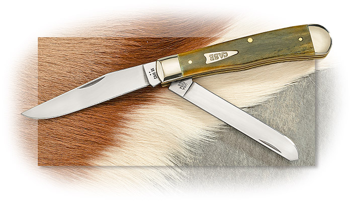 CASE - 2026 TRADESHOW SPECIAL - TRAPPER - SMOOTH OLIVE GREEN BONE - GIFT TIN