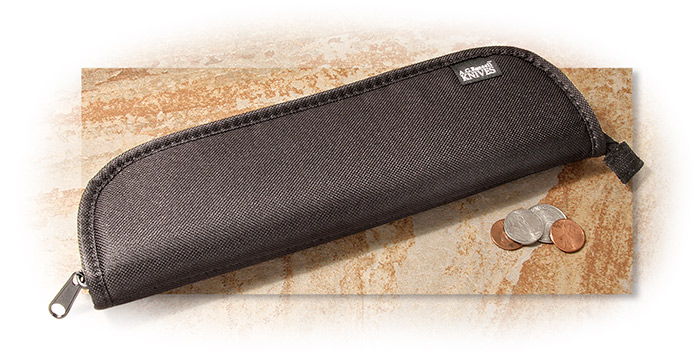 NYLON ZIPPERED CASE - 4 IN X 16 IN