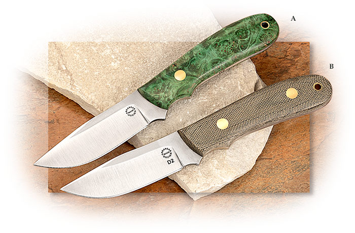 Arkansas Made Dozier Montana Hunter green maple burl