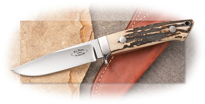 Dozier Loveless Small Utility Style with Stag