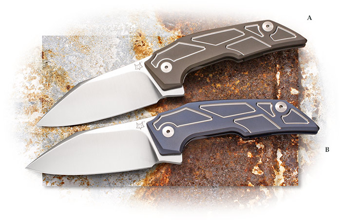 Fox Phoenix Compact Folder with Titanium handles and M390 Stainless Steel