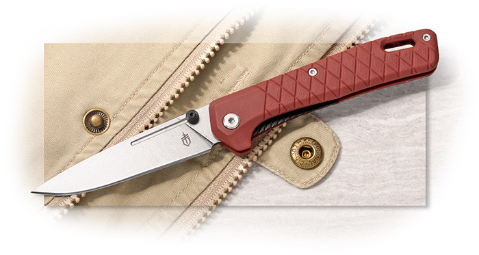 Gerber Zilch Folder Drab Red