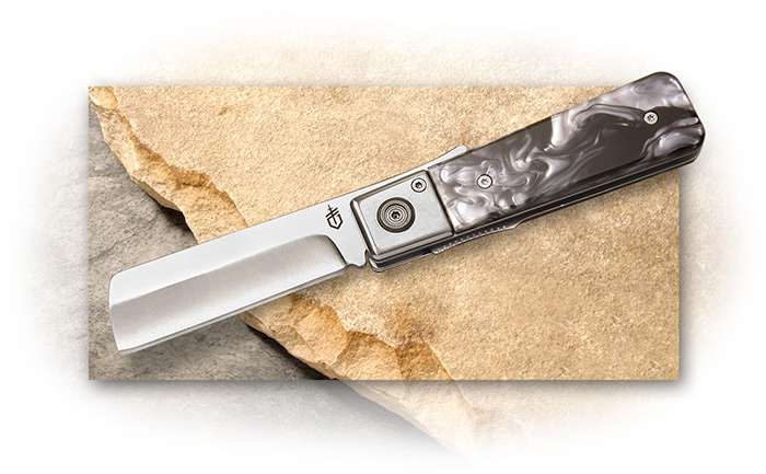 Gerber Jukebox Folder White Marble