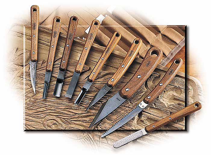 9 Piece Woodcarvers Set
