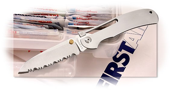 A.G. Russell™ One-Hand Knife™ with Paramedic Blade