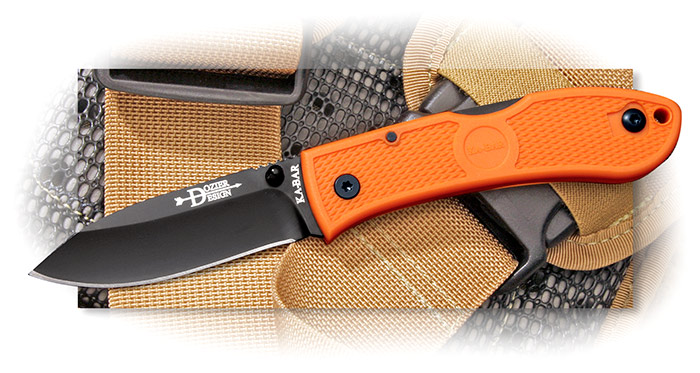 Ka-Bar Dozier Folding Hunter-Blaze Orange