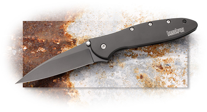 A razor-sharp edge on a Kershaw pocket knife with the trusted