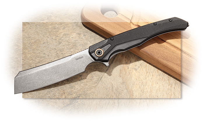 A.G. Russell™ Knife Block and Cutting Board