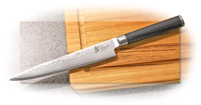 KAI Shun Classic VG-10 Damascus 6" Utility Knife