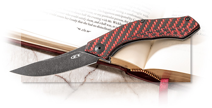 Kershaw ZT FSS Series 0460 Red Carbon Fiber | AGRussell.com