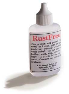 RustFree - specialed simulated oil to prevent rust. Also great for removing rust.