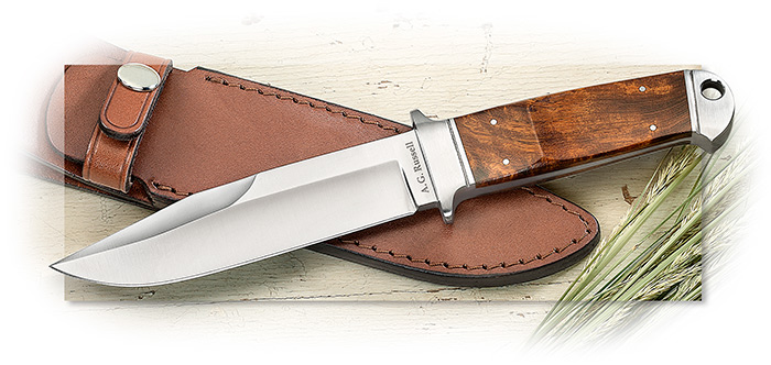 A.G. Russell Chute Knife with Desert Ironwood