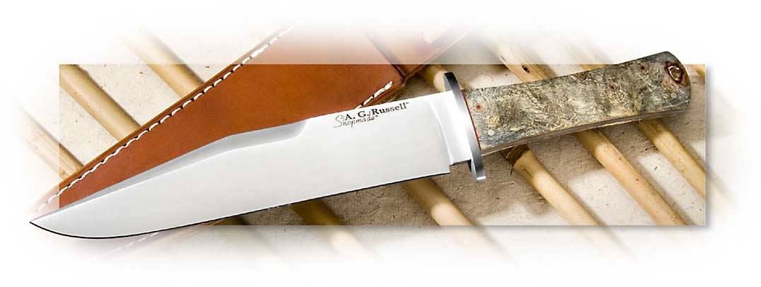 A.G. Russell™ California Bowie with Buckeye Burl