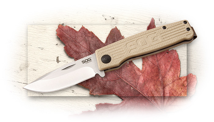 SOG Terminus Slip Joint Folder G-10 BD1 Blade Steel