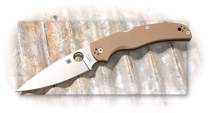 Spyderco® Native Chief™Sprint Run Brown G-10