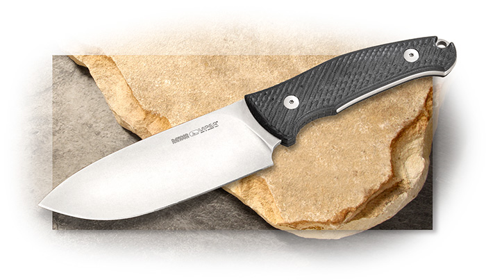 Viper Ranger Drop Point Hunter Black G-10