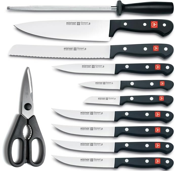 Wusthof 12 Piece Gourmet Kitchen Knife 