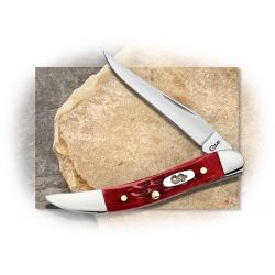 Case Small Red Bone Texas Toothpick Pocket Knife 