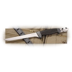 Kershaw 1243SHX 7 Fillet Knife Boning w/ Gutting Spoon Rubber Handle –  OzarkCutlery